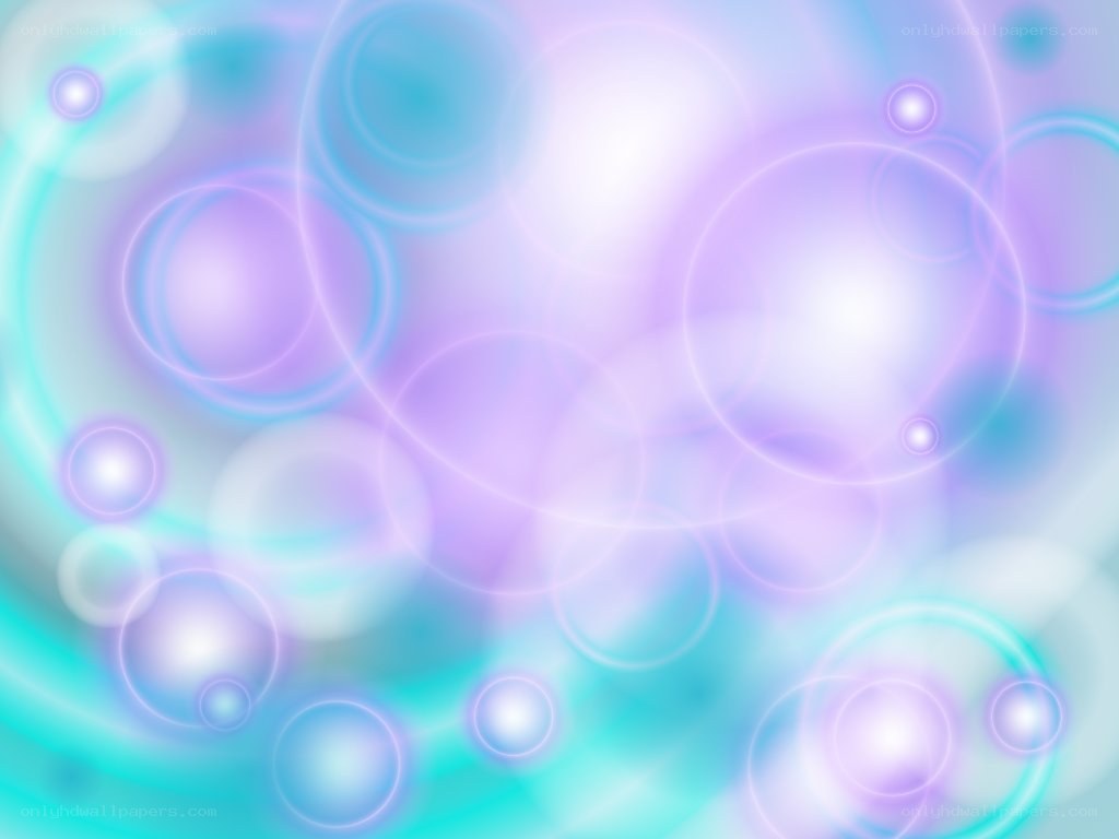 abstract purple and blue circles