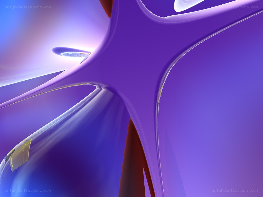Abstract purple and blue design