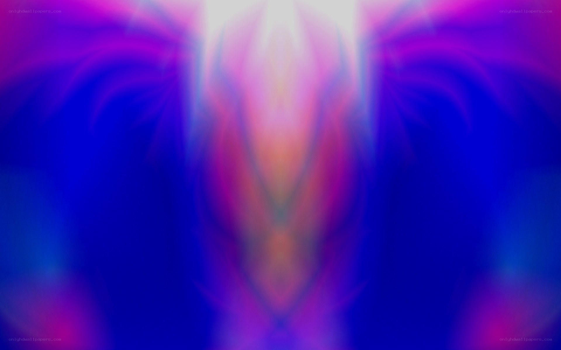 abstract purple and blue light