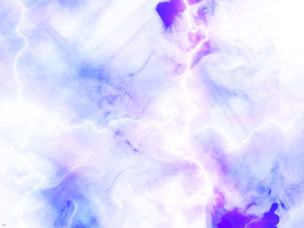 abstract purple and blue lightning