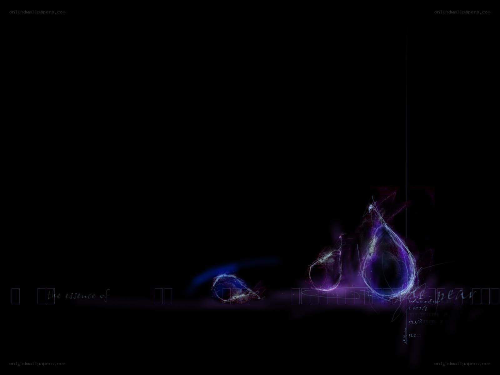 abstract purple and blue lights