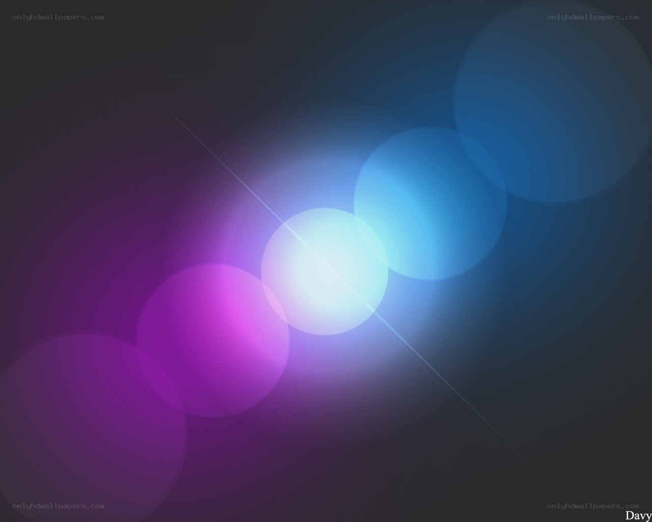 abstract purple and blue lights