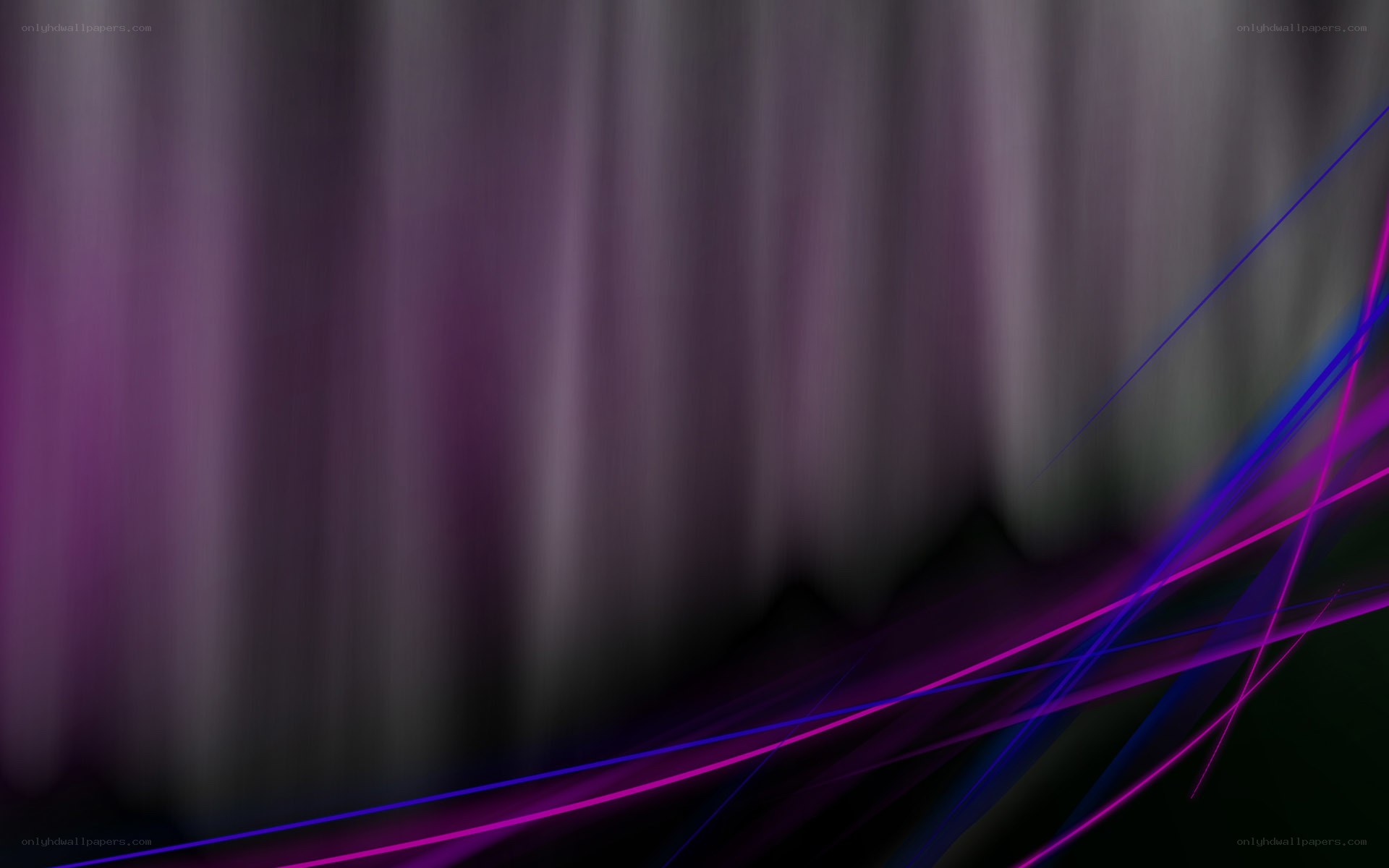 abstract purple and blue lines