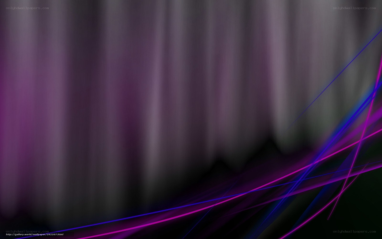 Abstract purple and blue lines