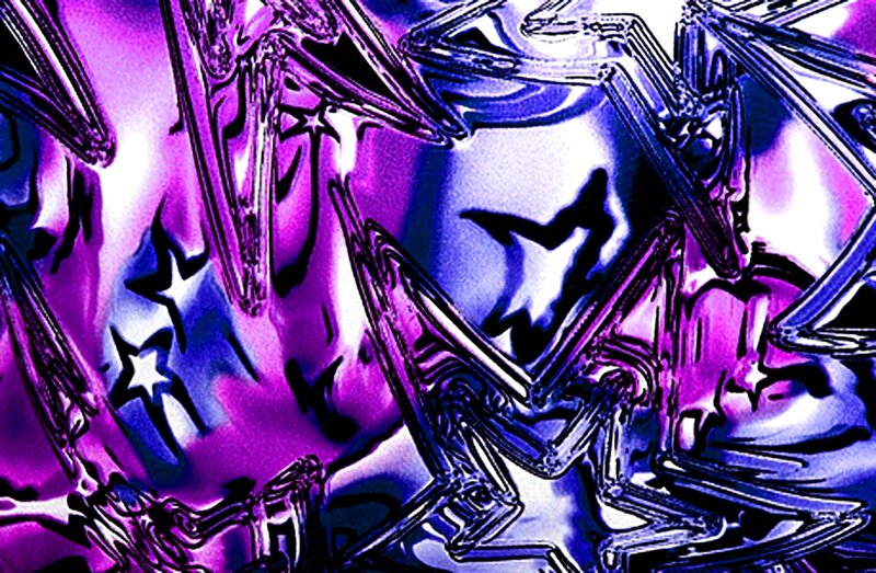 Abstract Purple and Blue Pattern — Energetic