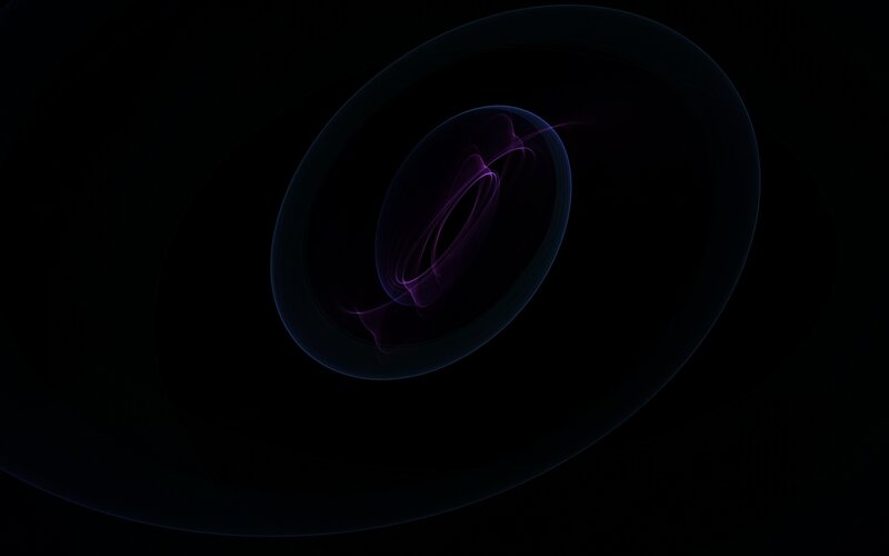 Abstract purple and blue swirl