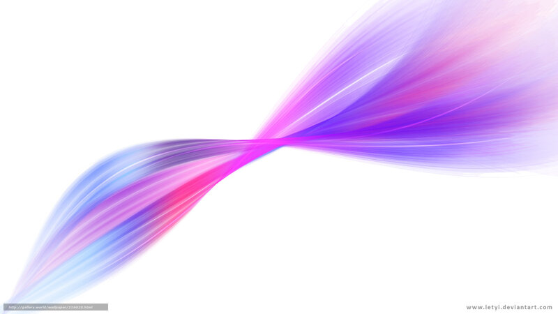 Abstract Purple and Blue Swirl — Calm