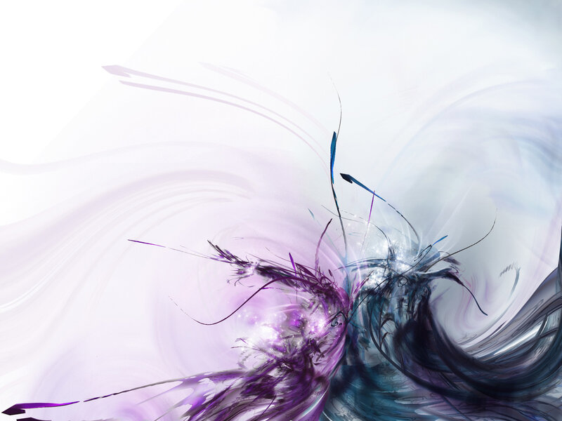 Abstract Purple and Blue Swirls — Ethereal