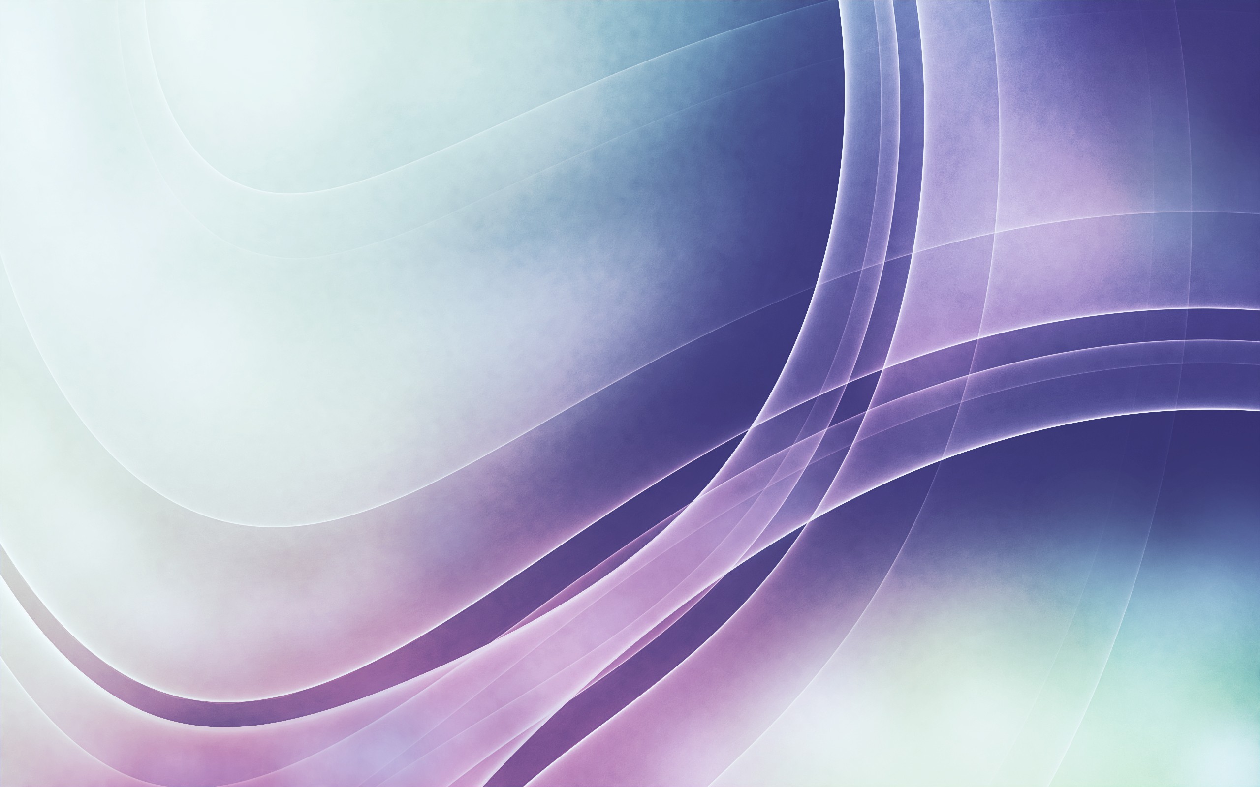 Abstract purple and blue waves