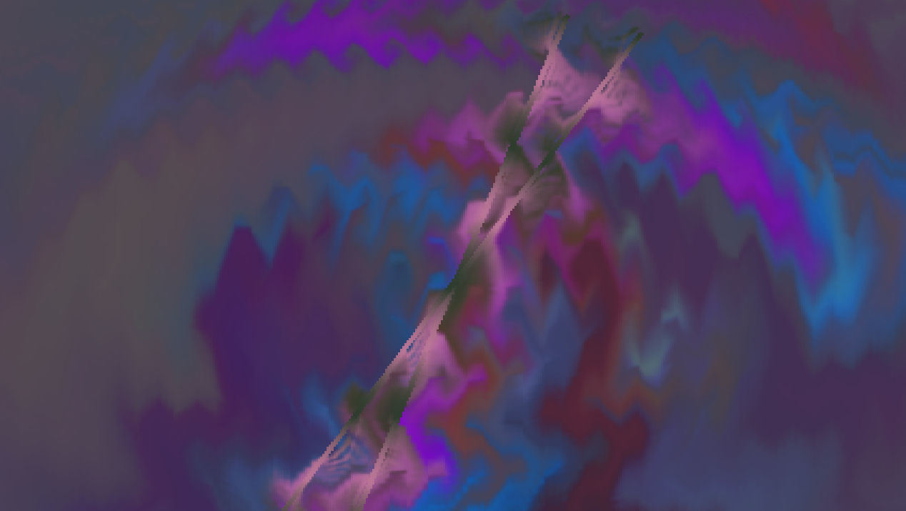 abstract purple and blue waves