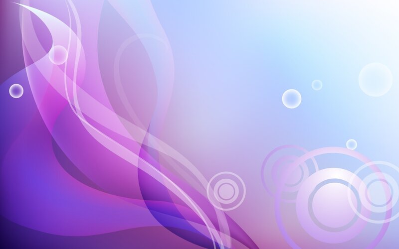 Abstract Purple and Blue Waves — Calm
