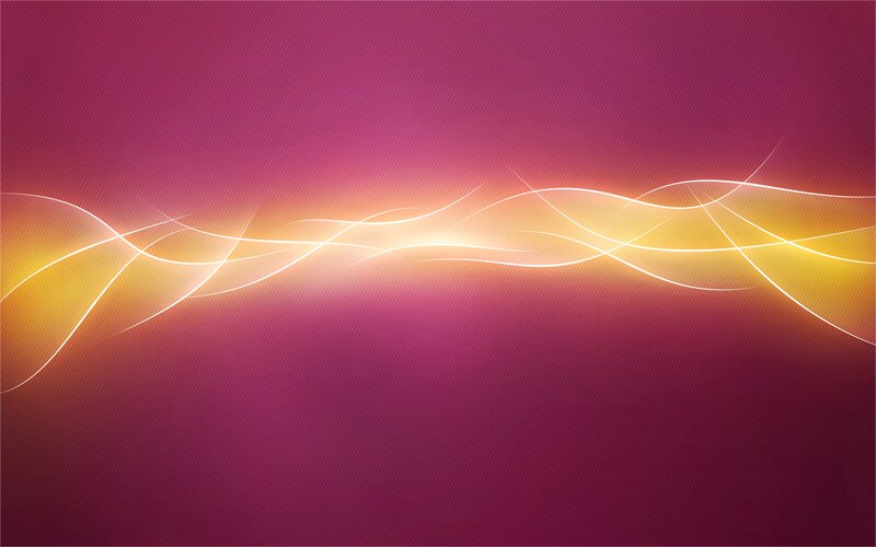 abstract purple and gold wave design