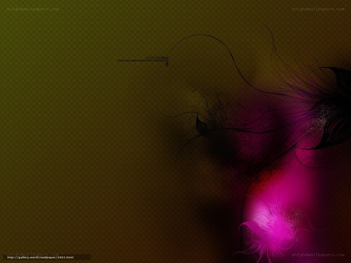 abstract purple and green design