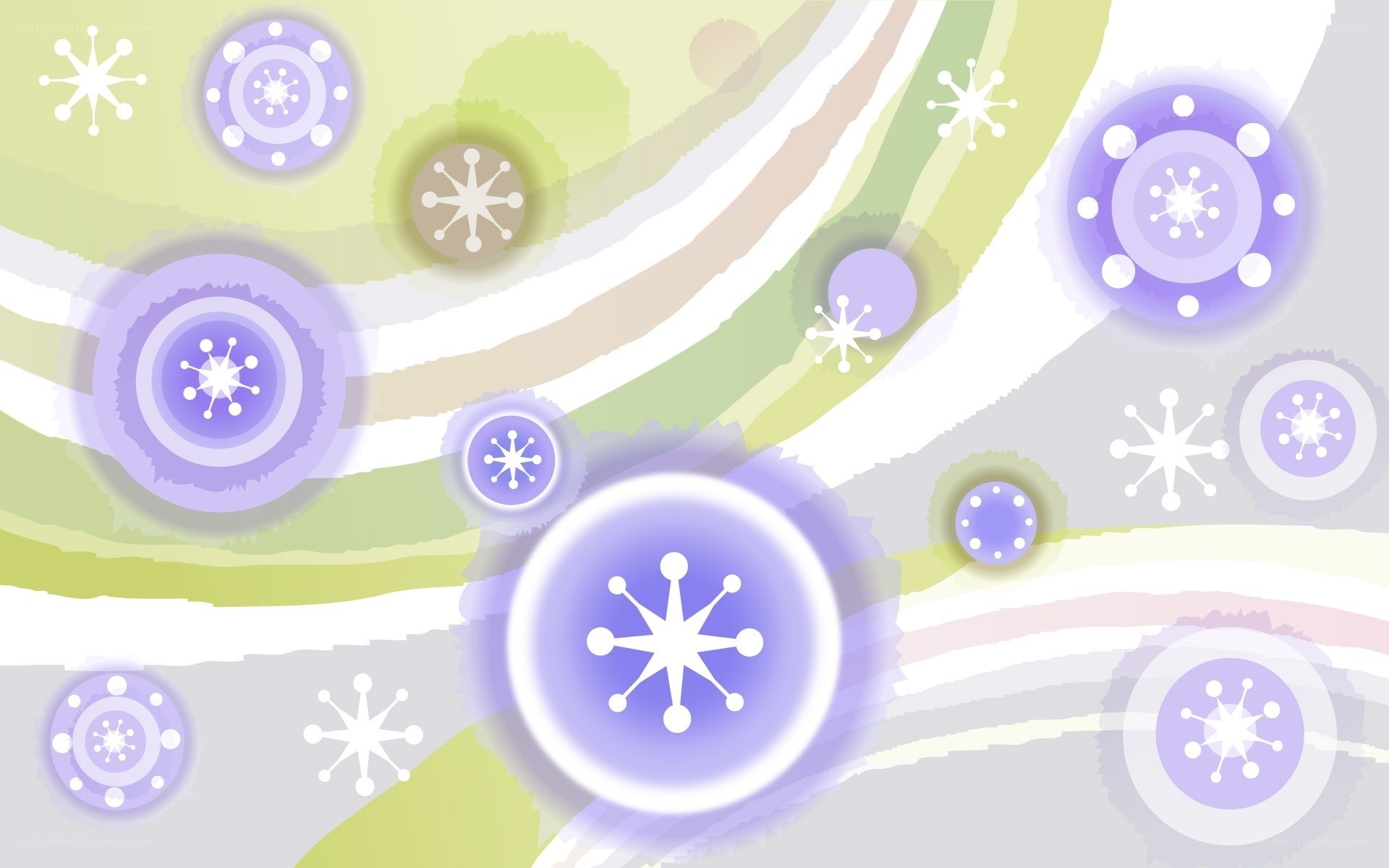 abstract purple and green pattern