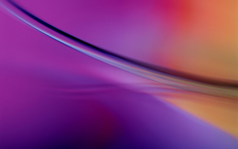 Abstract Purple and Orange Swirl — Calm