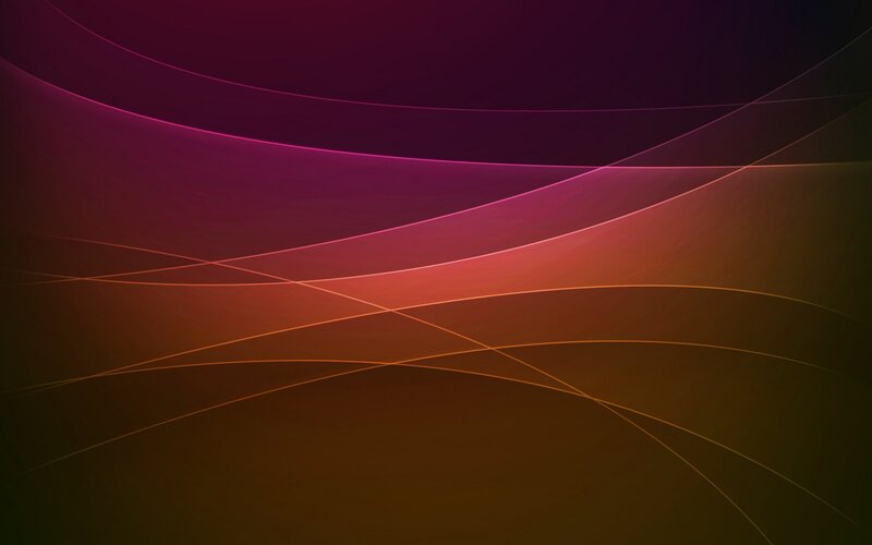 Abstract purple and orange waves