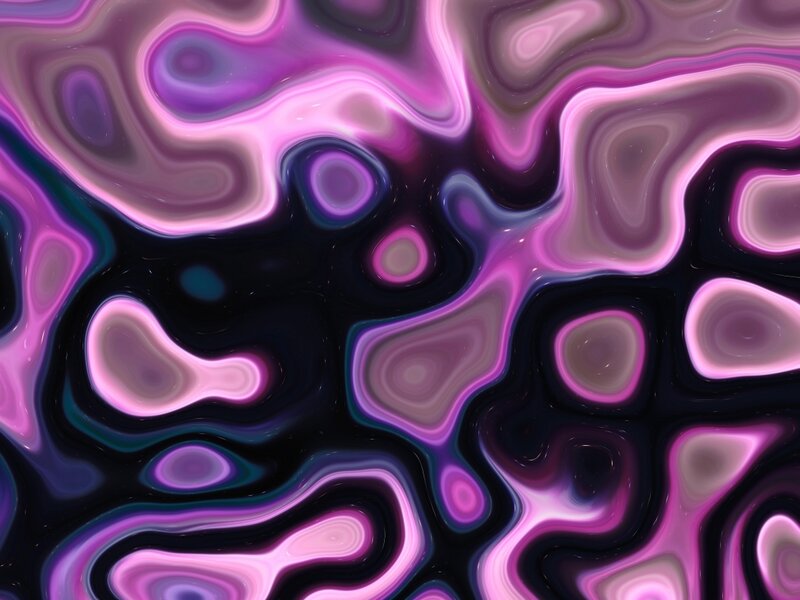 Abstract purple and pink swirls