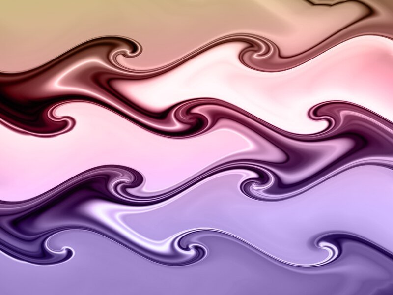 Abstract purple and pink swirls