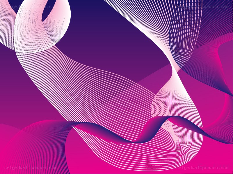 Abstract purple and pink wave design