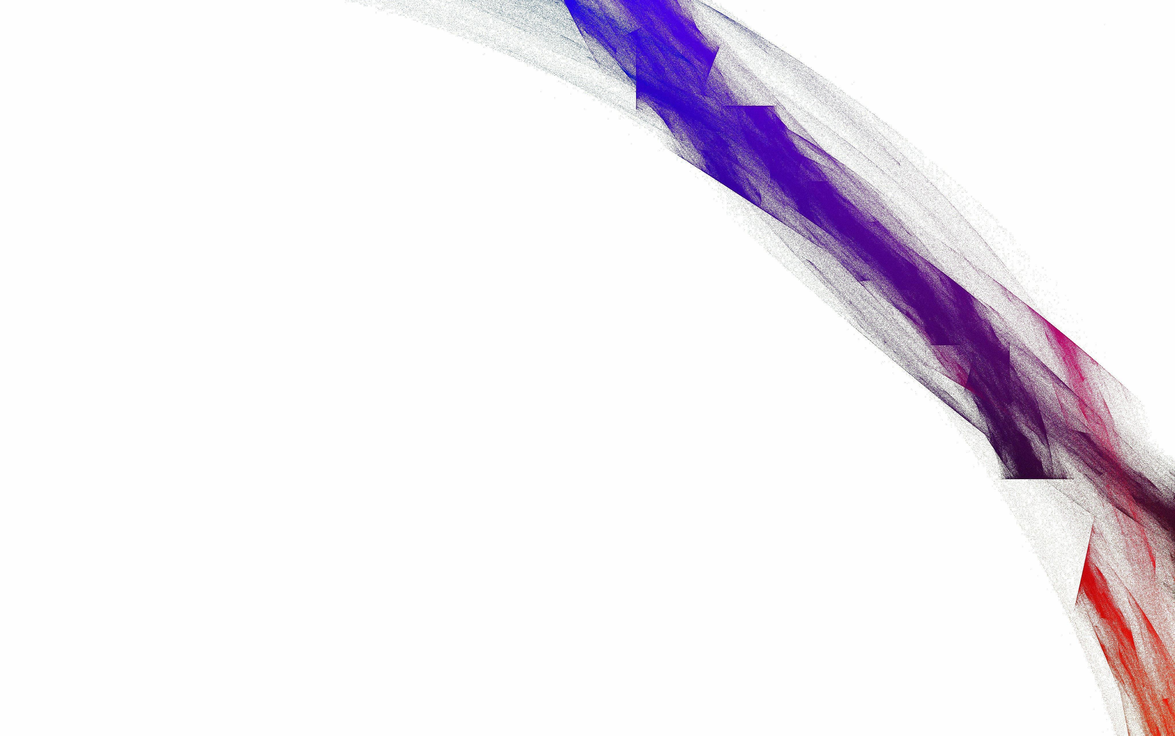 abstract purple and red arc