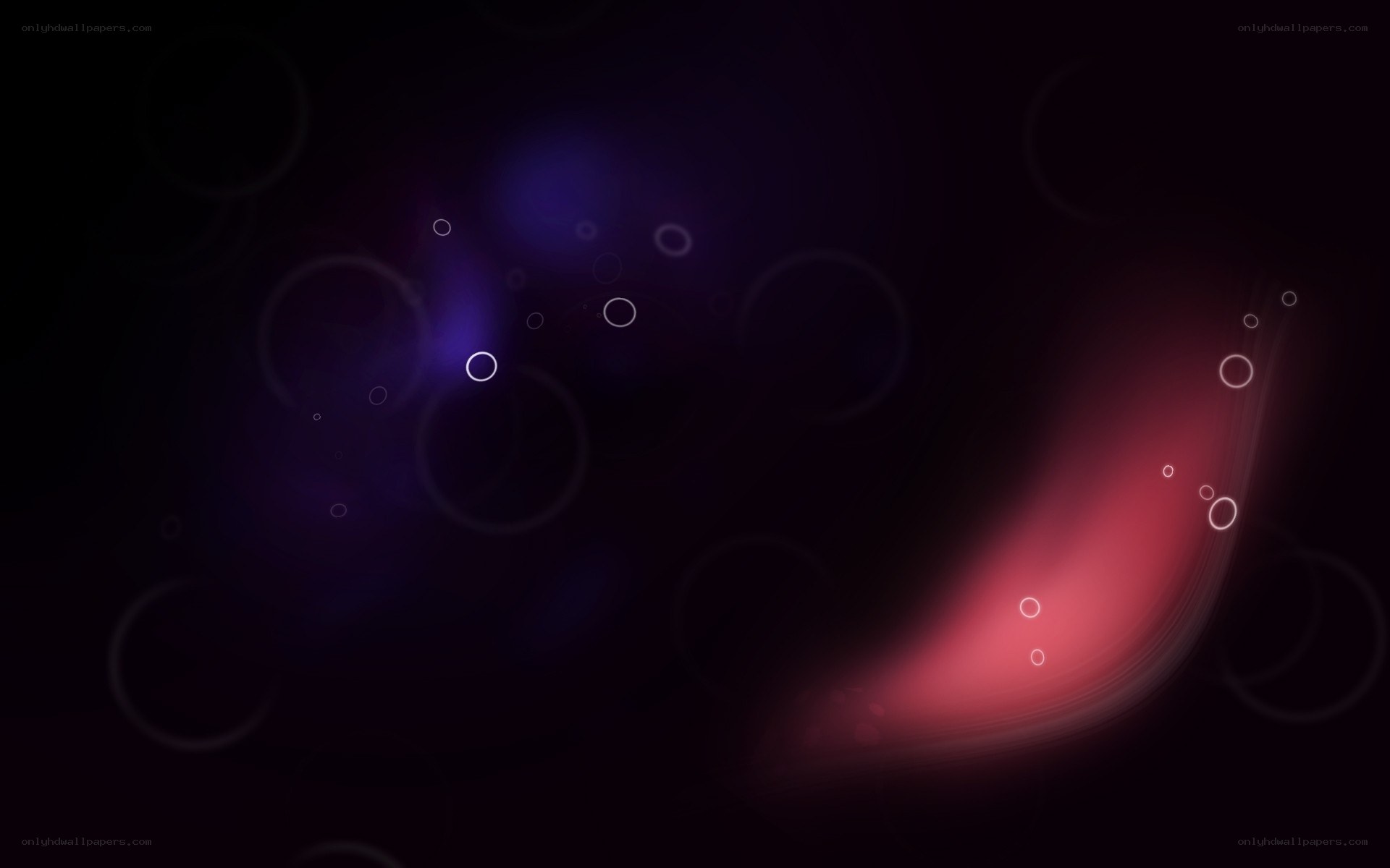 abstract purple and red glow