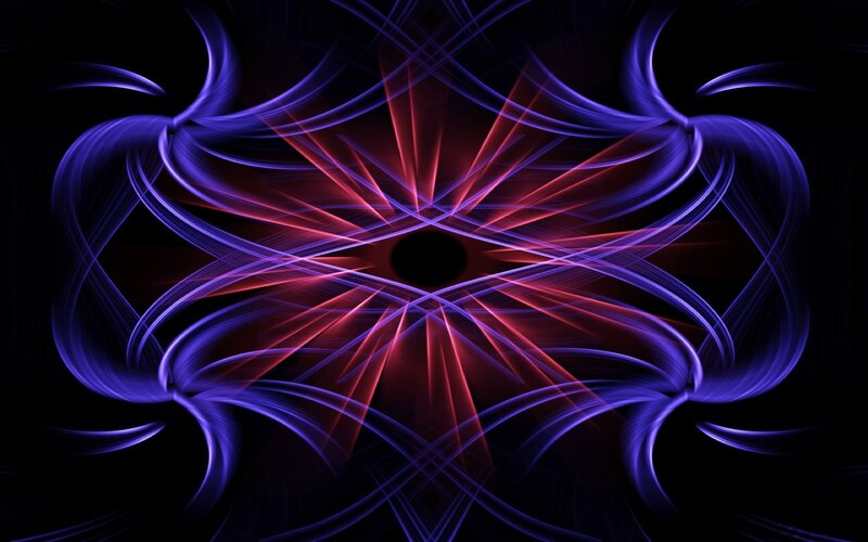 Abstract purple and red light design