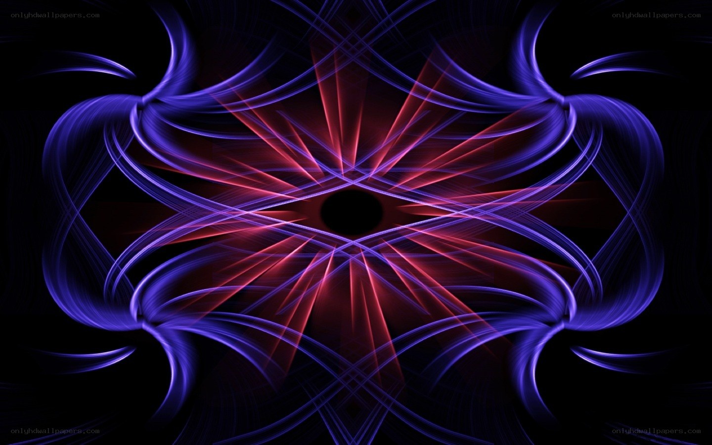 Abstract purple and red light design