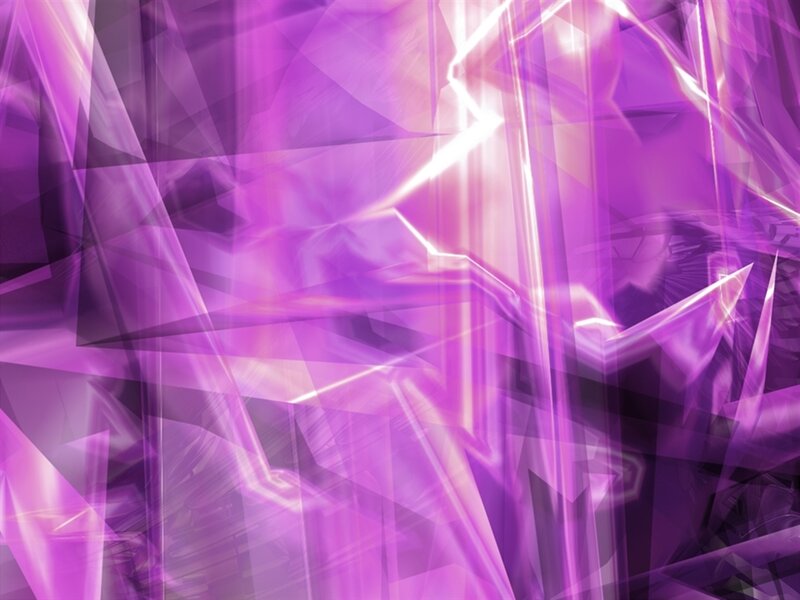 Abstract Purple Crystals