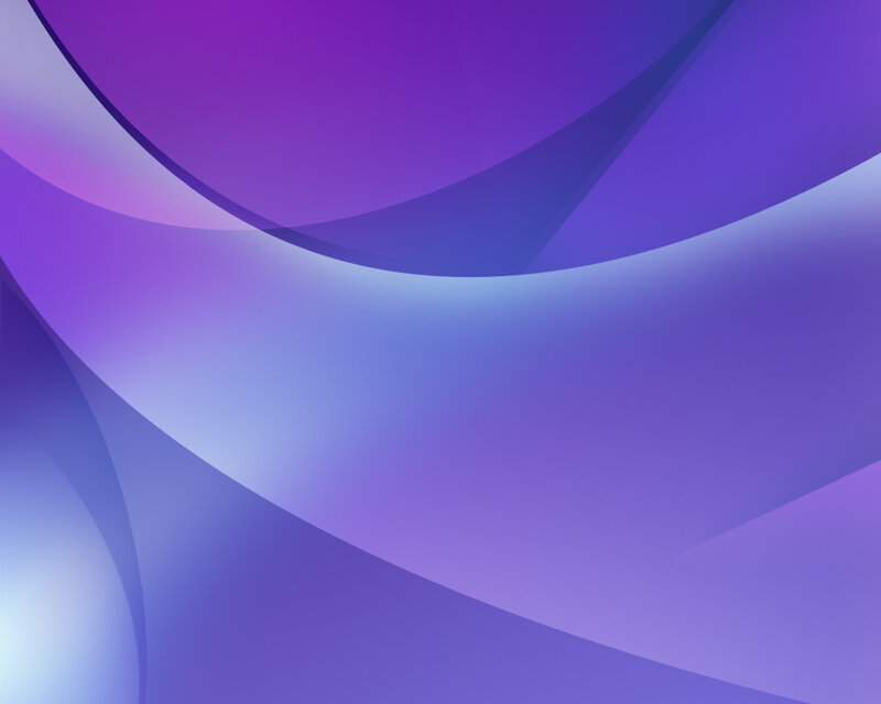 Abstract Purple Curves — Calm, Blue