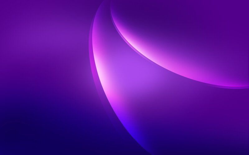 Abstract Purple Curves — Serene