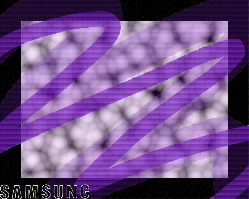 Abstract Purple Design — Dynamic, Digital Art