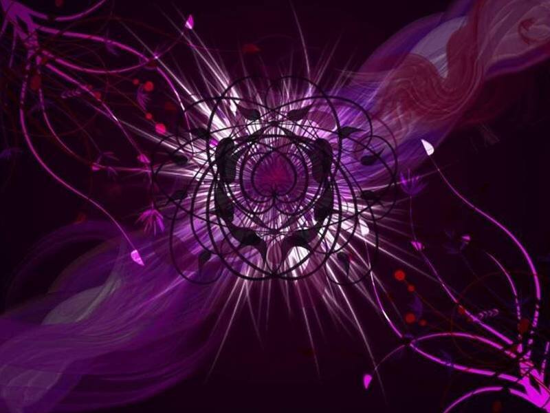 Abstract Purple Design — Energetic