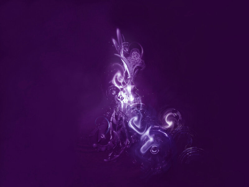 Abstract Purple Design — Mystical