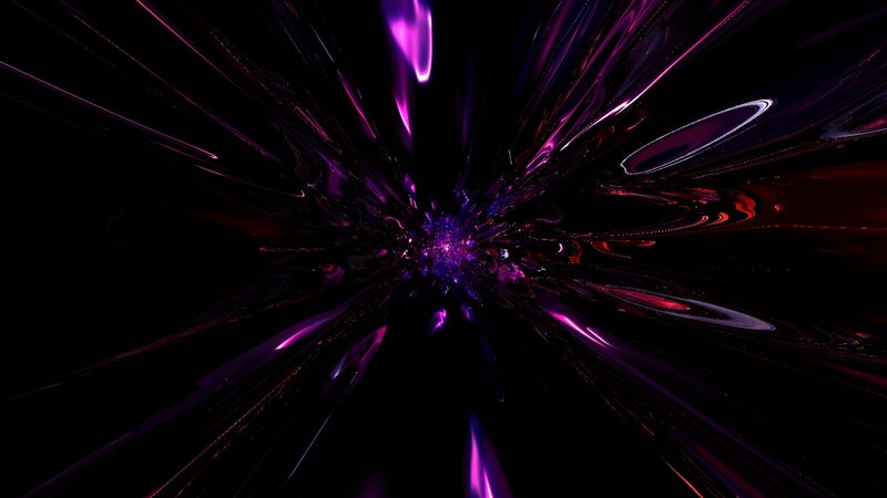 Abstract purple energy burst