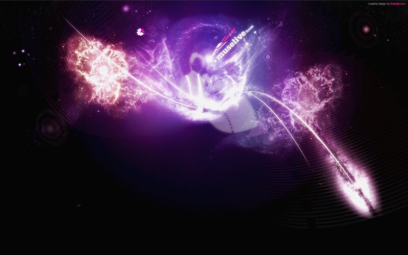 Abstract Purple Energy — Energetic