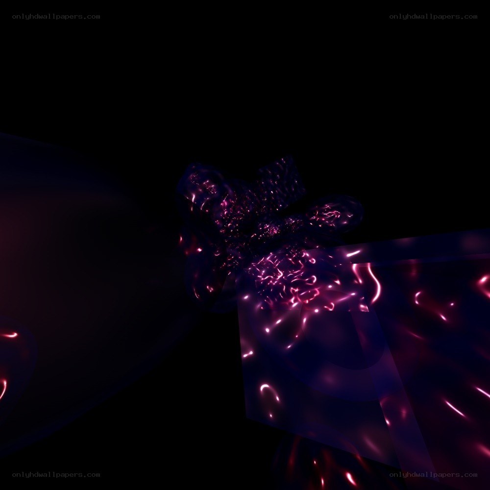 Abstract purple energy formation