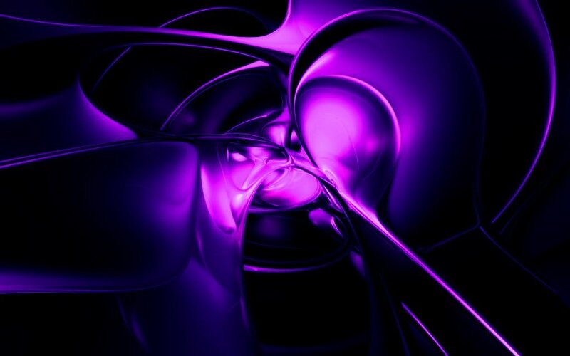 Abstract purple fluid motion