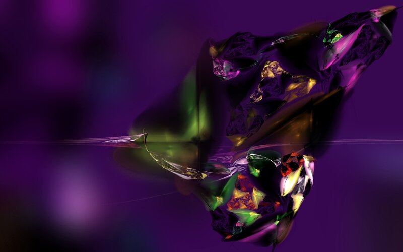 Abstract Purple Form
