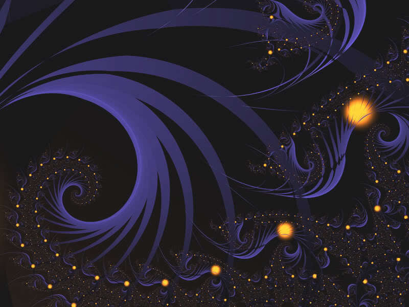 abstract purple fractal art