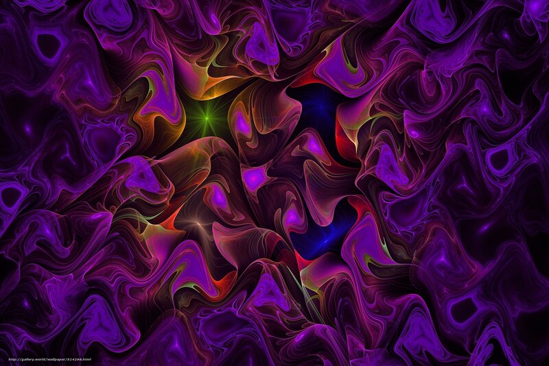 Abstract purple fractal art
