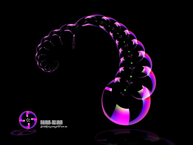 abstract purple fractal design