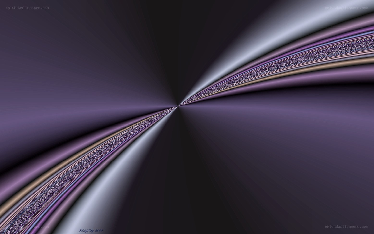 Abstract purple fractal design