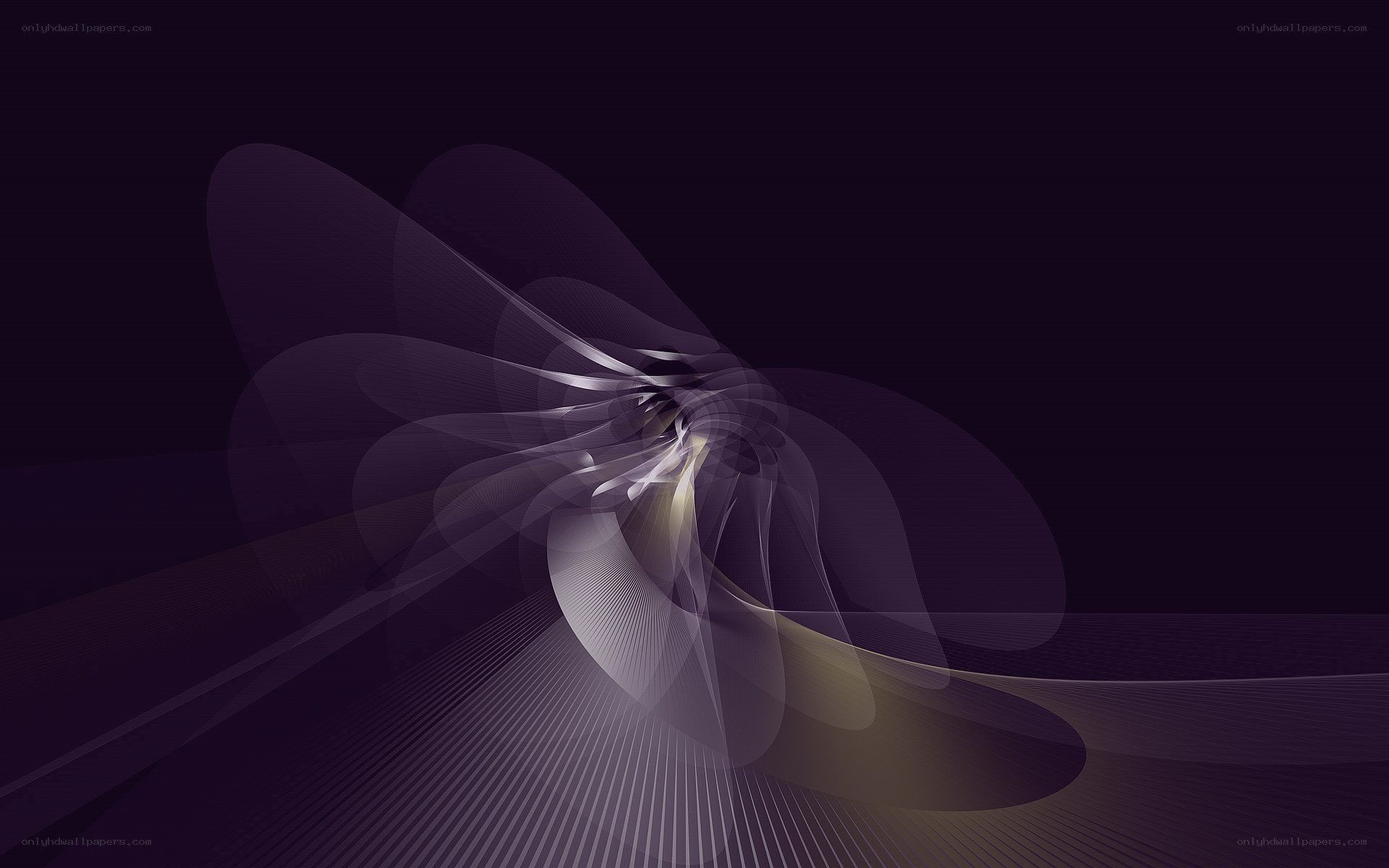 Abstract purple fractal design