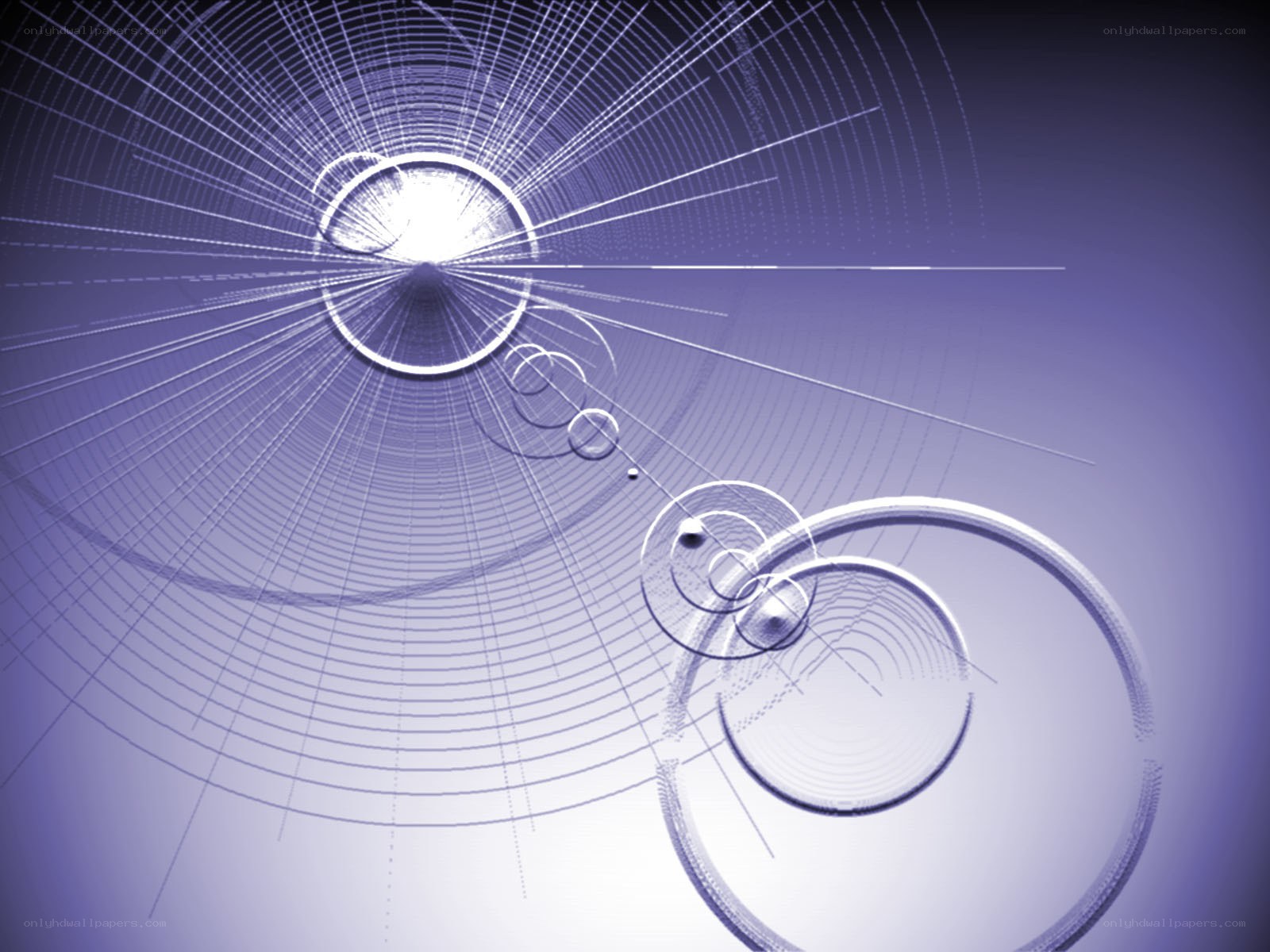 abstract purple geometric design