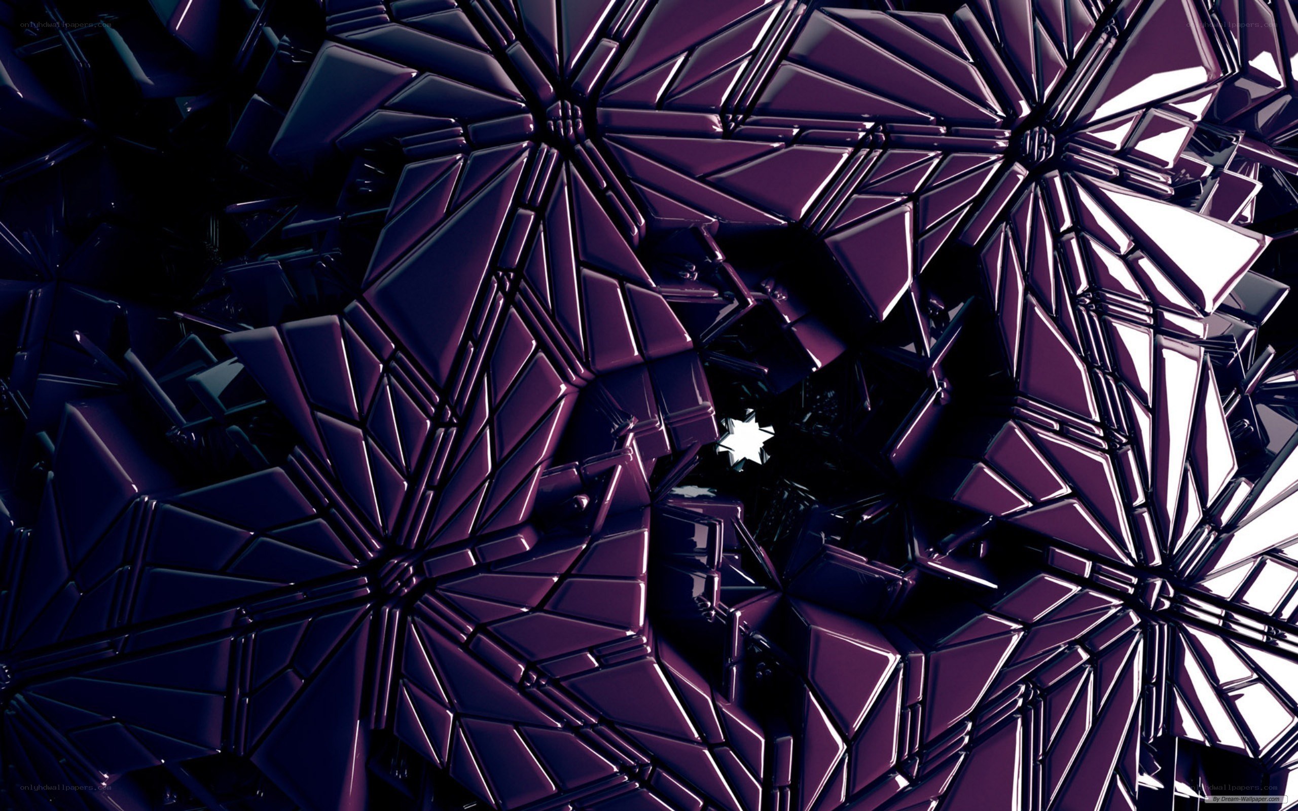abstract purple geometric pattern