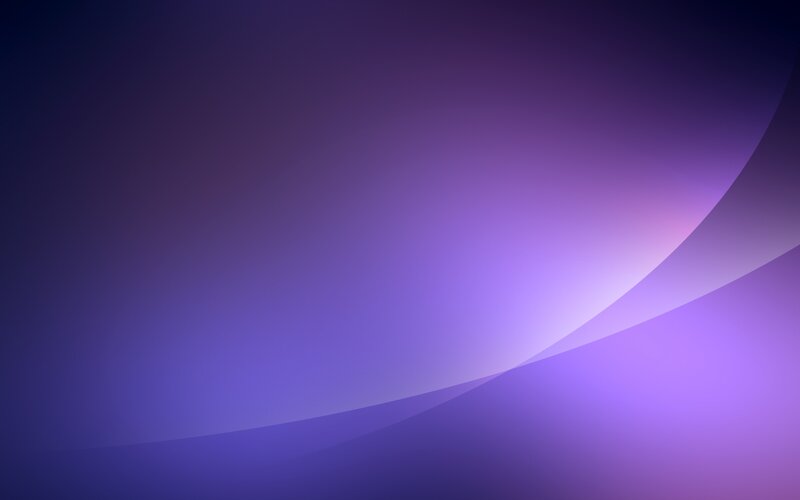 Abstract Purple Gradient — Calm, Curved Lines, Blue
