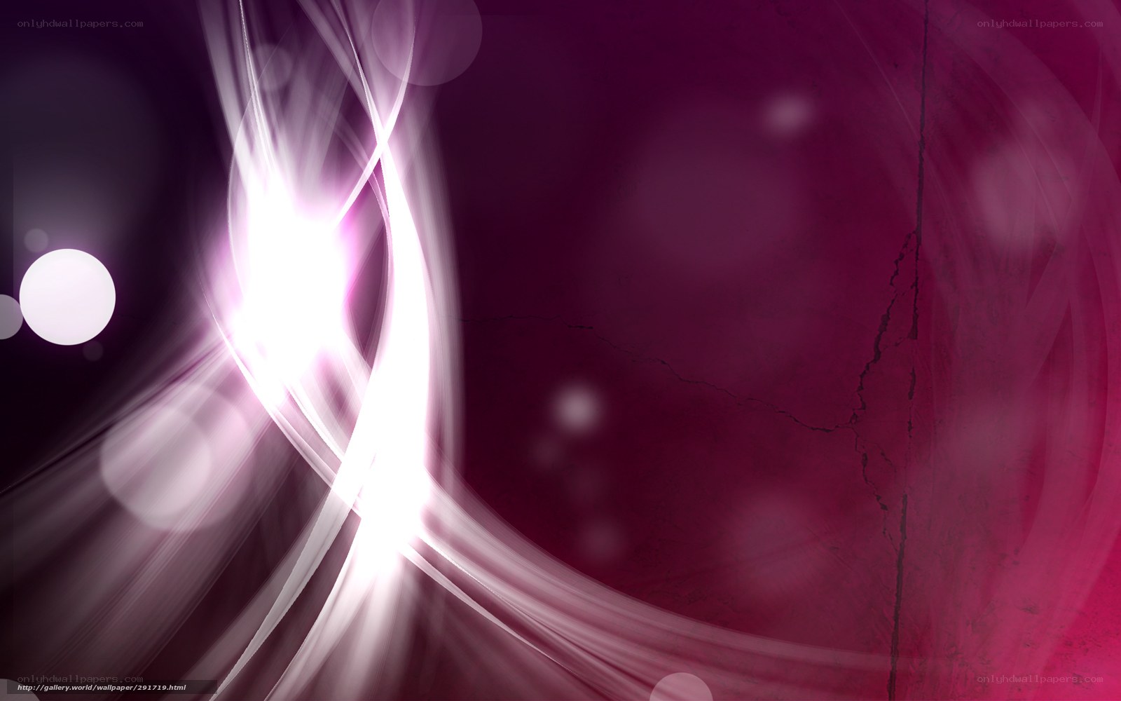Abstract purple light design