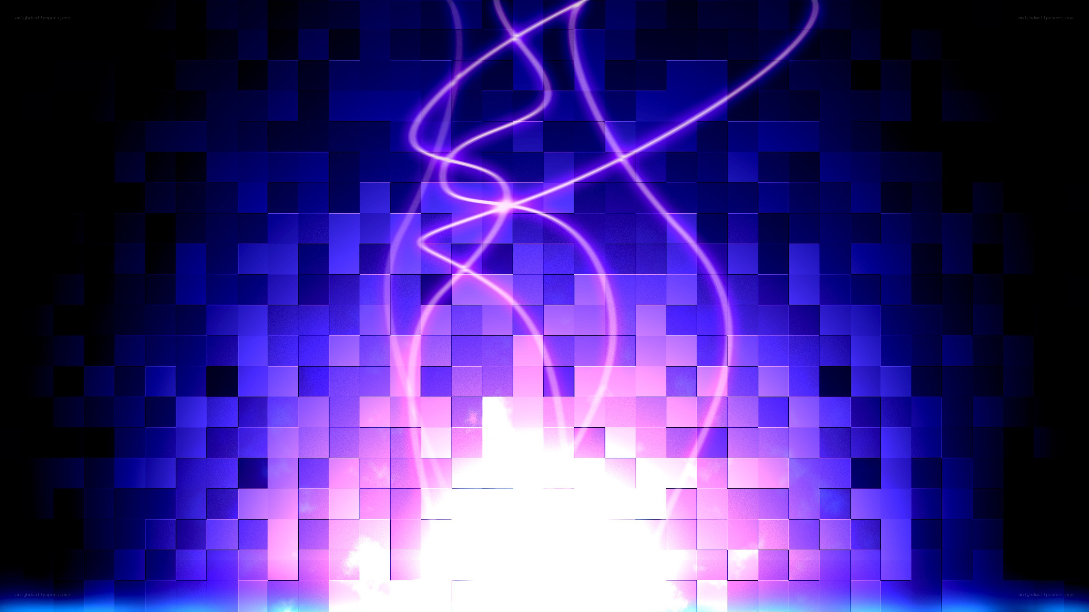 abstract purple light design