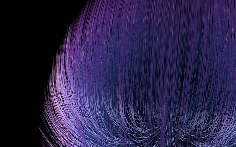 Abstract purple light lines