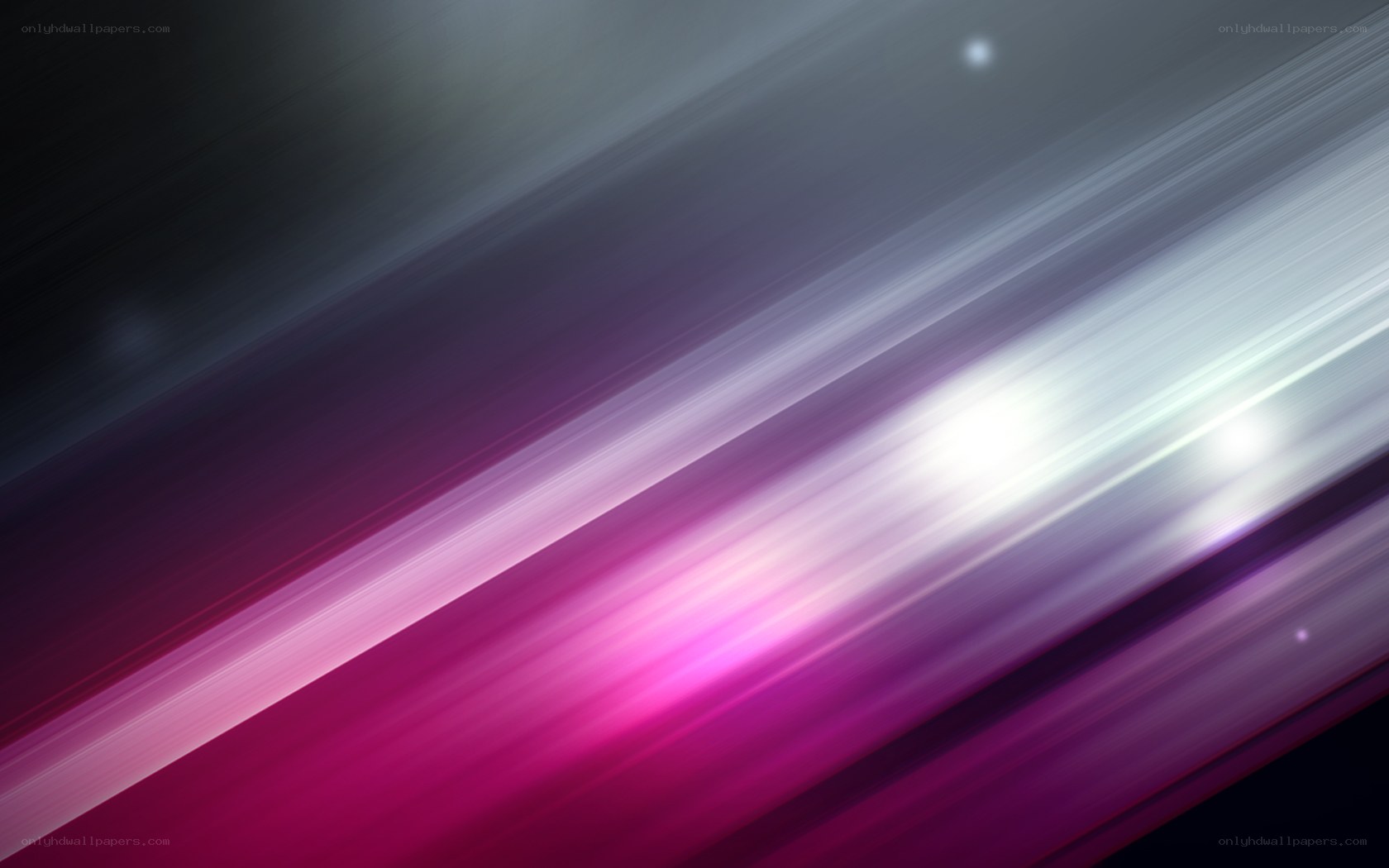 Abstract purple light streaks